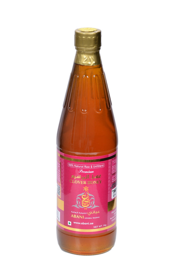  CLover honey- Organic Honey - raw honey natural honey best honey in uae عسل السدر 